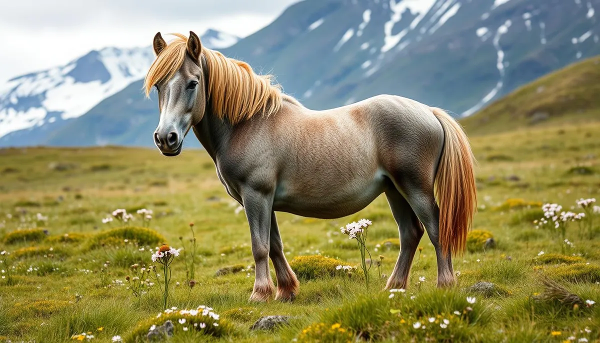 Caractéristiques morphologiques et robes du poney fjord