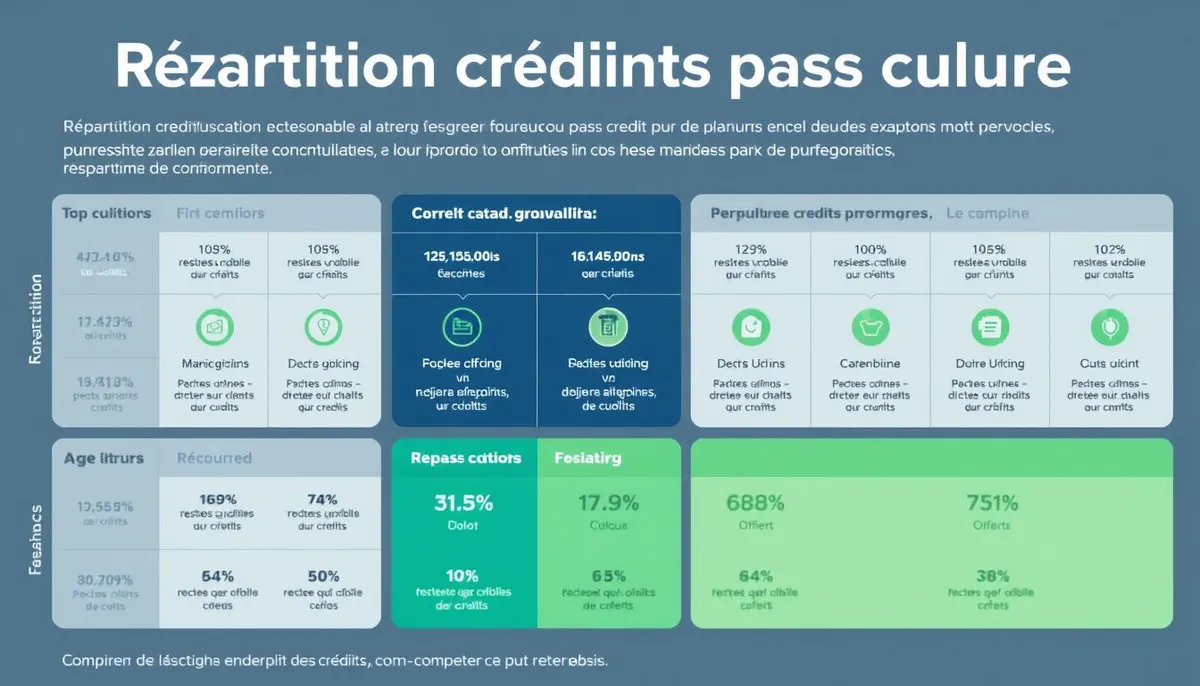 répartition crédits pass culture