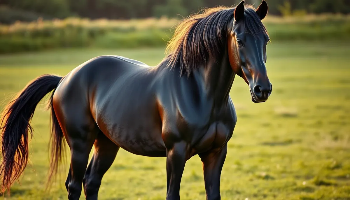 caractéristiques cheval frison et robes cheval frison