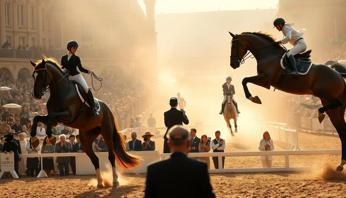 Compétitions équestres et culture équestre