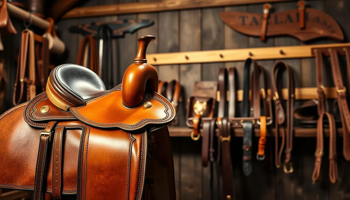 Selle de cheval et sellerie de qualité