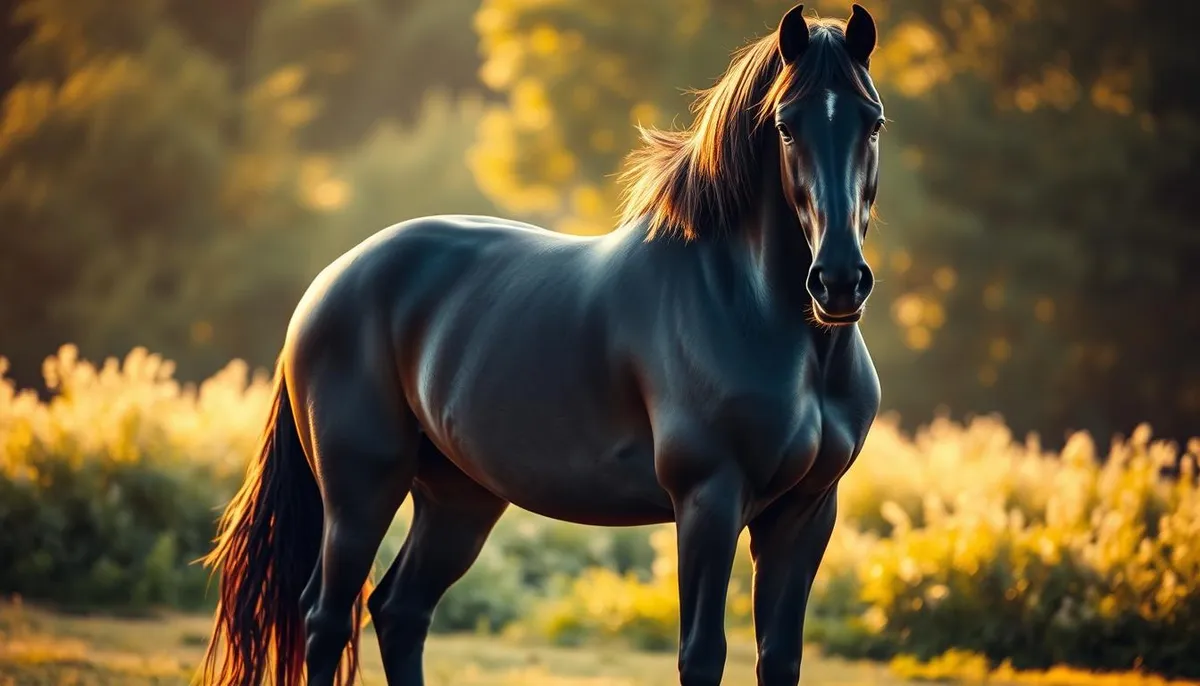 Frison cheval perle noire introduction