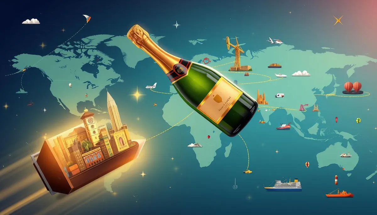 champagne export services
