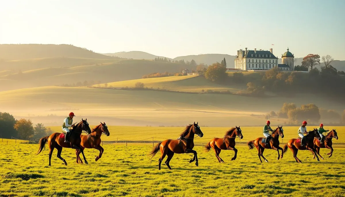 Races de chevaux en France et lignées de sport