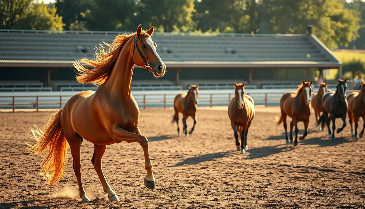 Races de chevaux et disciplines où l’alezan excelle