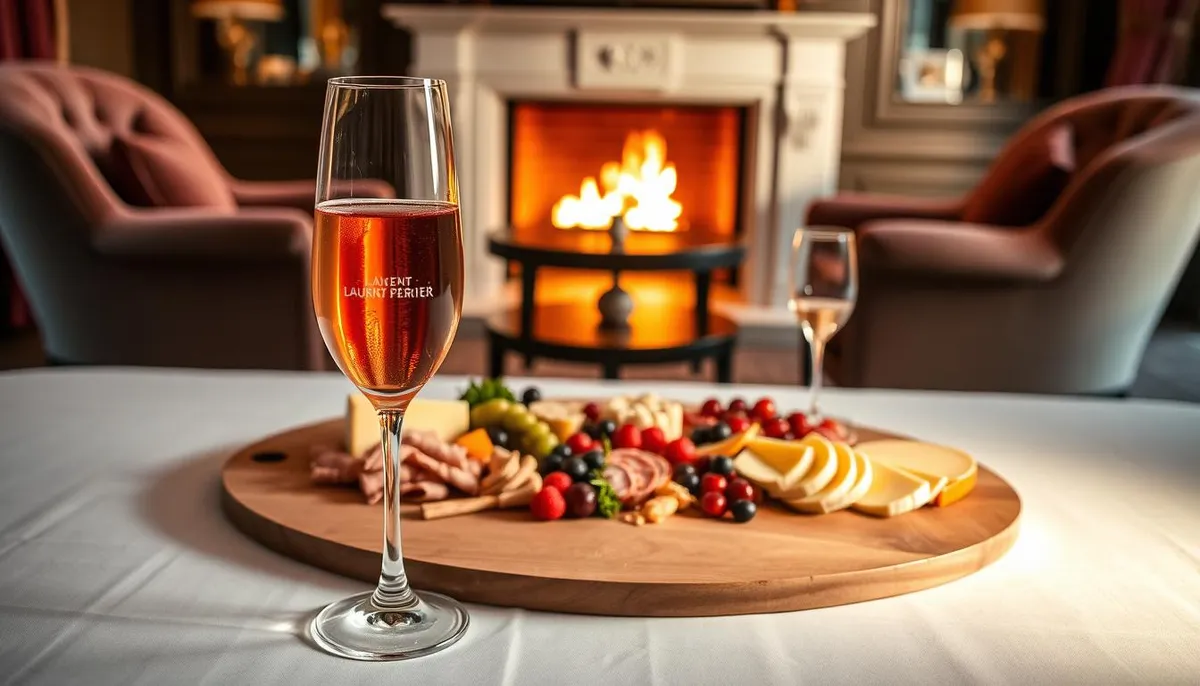 Laurent Perrier Rosé Champagne tasting experience