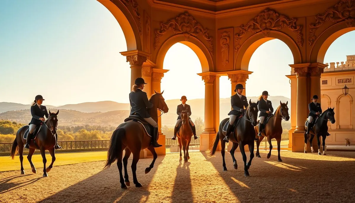 Élégance et Passion: Les Chevaux Espagnol