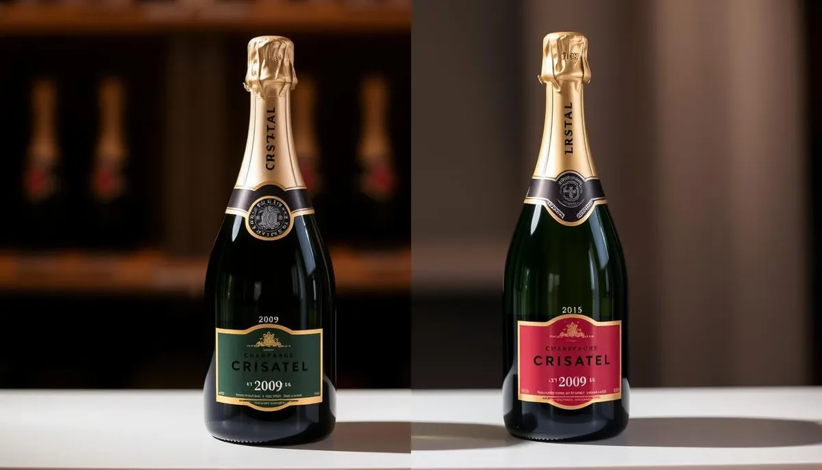Cristal Champagne vintages comparison
