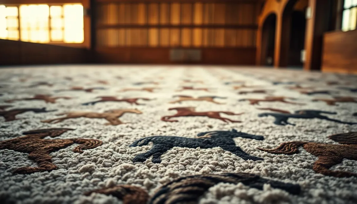 tapis cheval confort et élégance