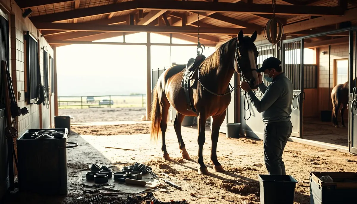 Toilettage, sabots et observation quotidienne