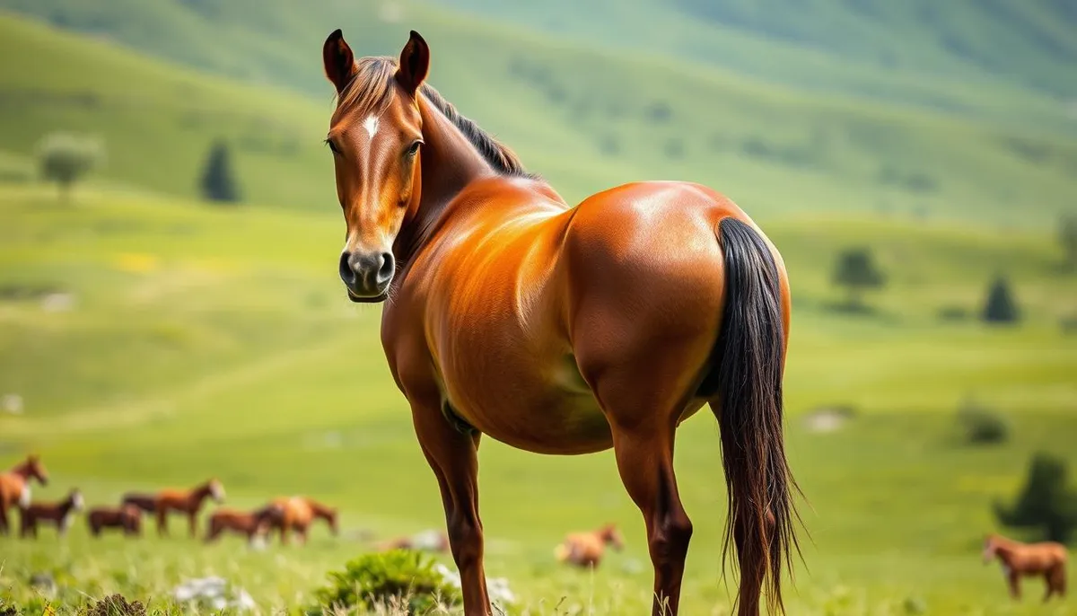 Caractéristiques cheval Mérens: morphologie, robe et tempérament