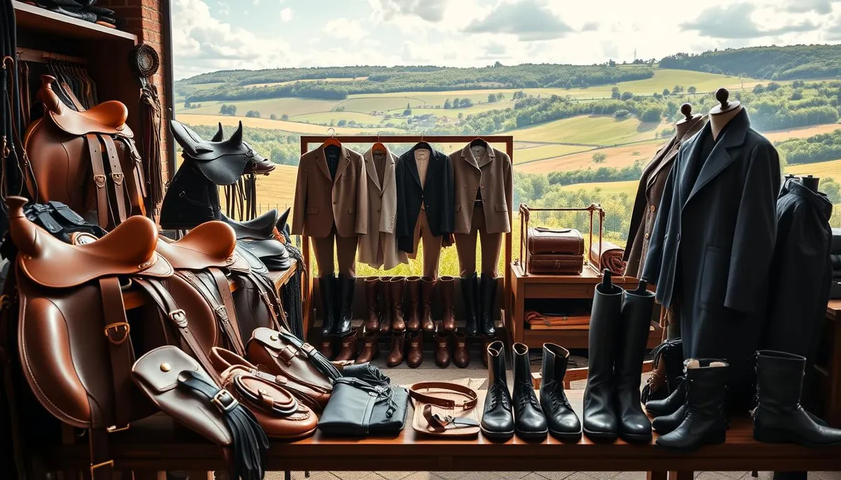 Équipement équestre haut de gamme et partenaires made in France