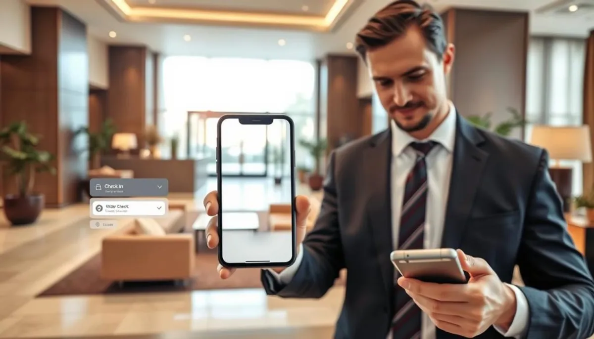 application mobile check-in ligne