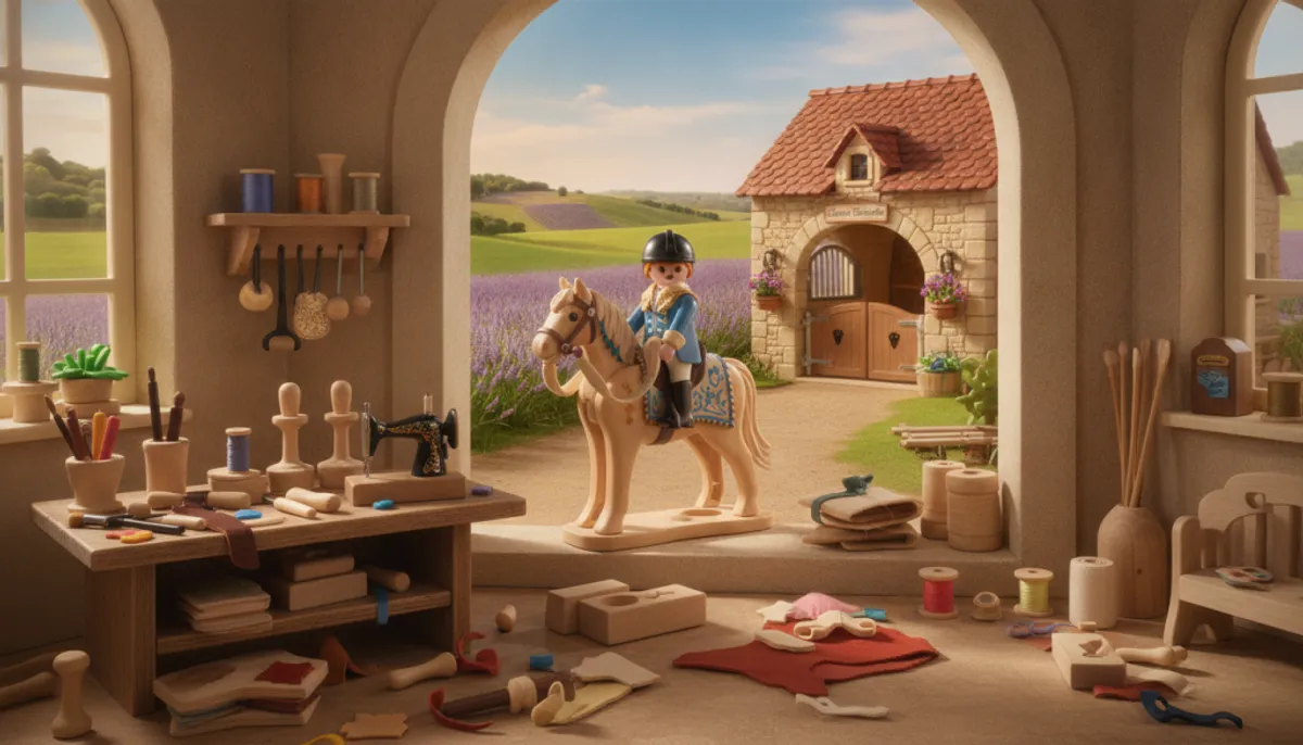 Artisanat et savoir-faire français - Équitation Playmobil