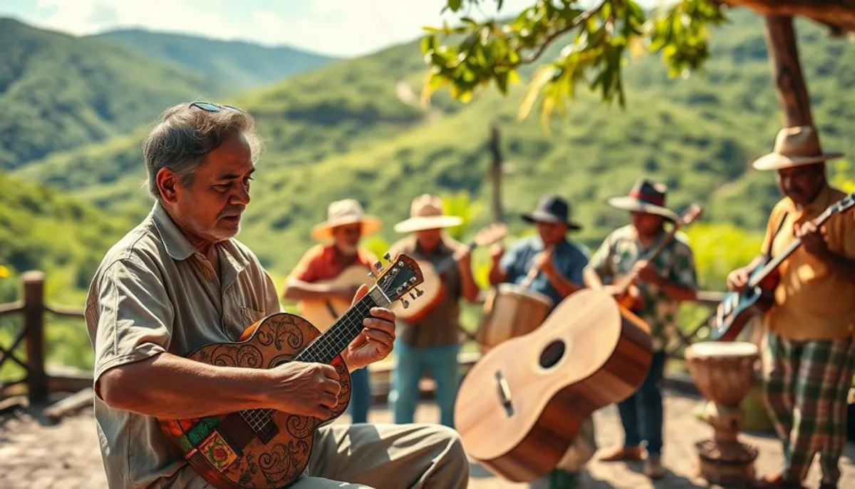 artisanat musique Panama