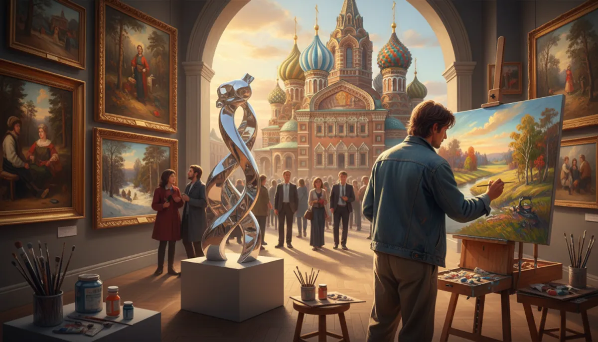 arts et créativité russe