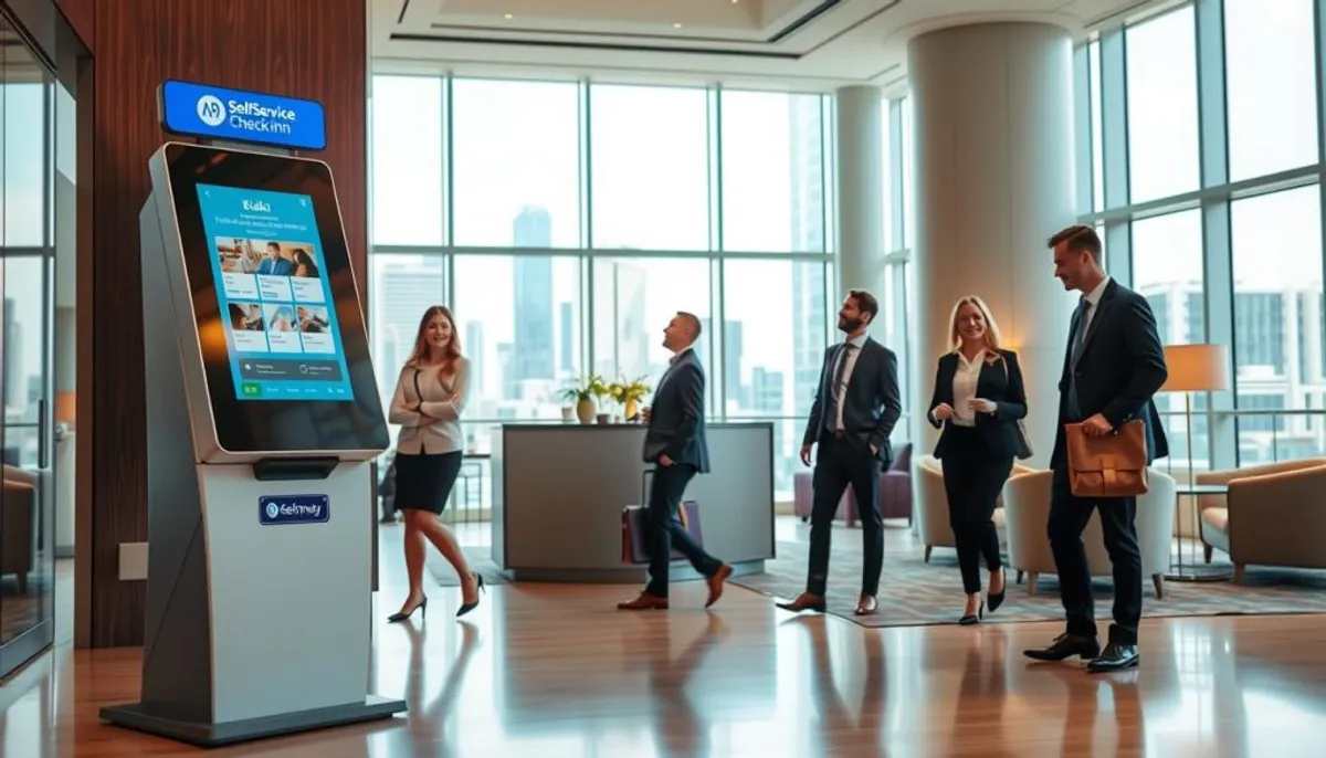 avantages check-in libre-service