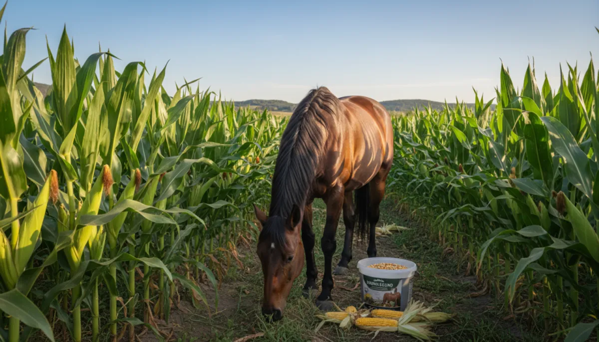 avantages inconvénients maïs chevaux