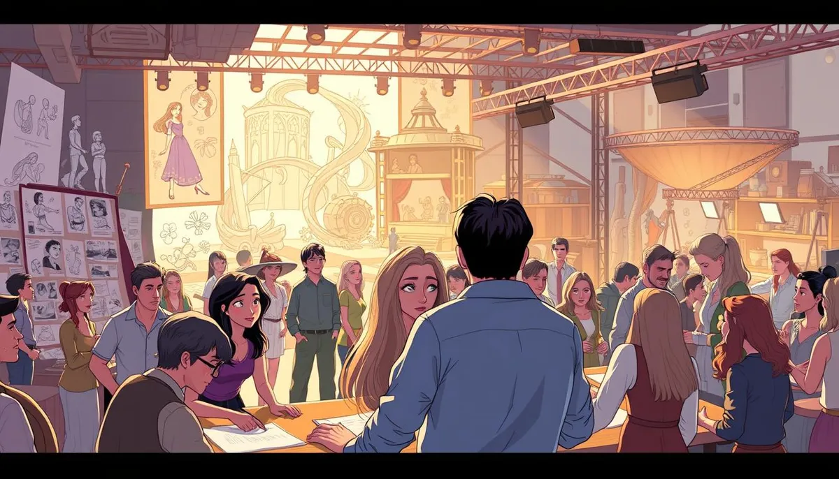 Conception et coulisses Raiponce