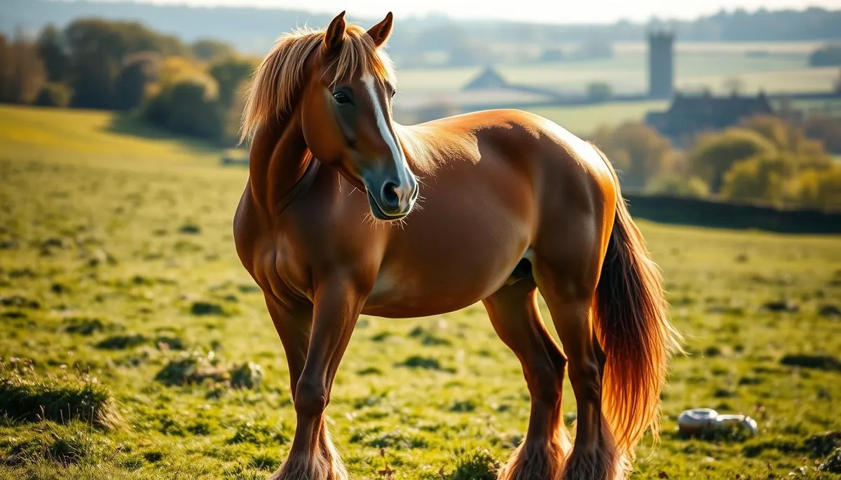 caractéristiques cheval shire