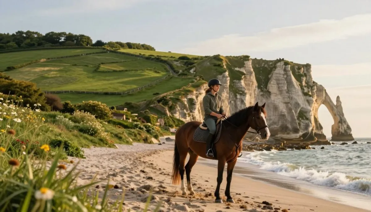 balade à cheval normandie
