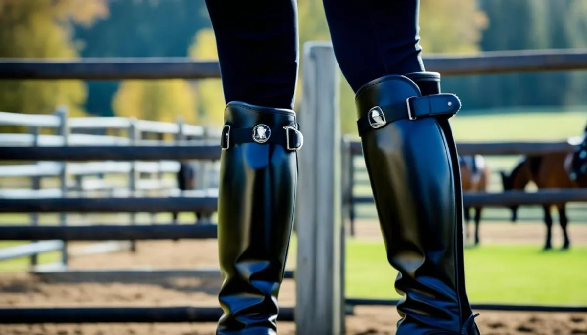 bottes d'équitation