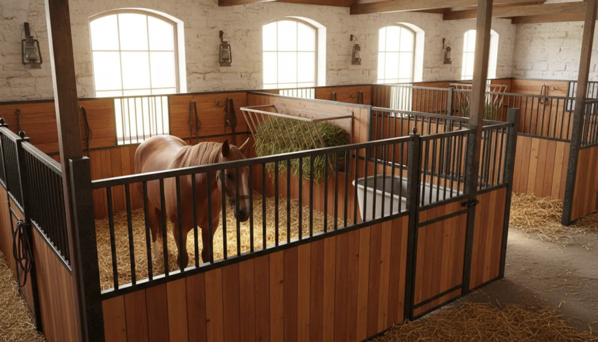 box de cheval confort