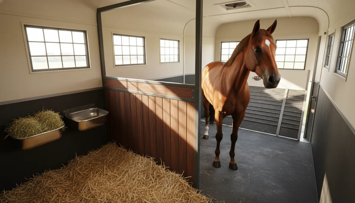 box équitation sécurisé pour cheval