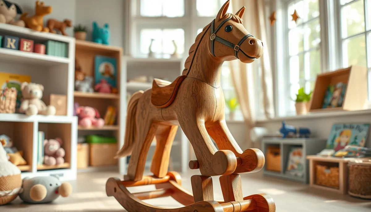 cheval jouet - idées cadeaux enfants, univers équestre ludique