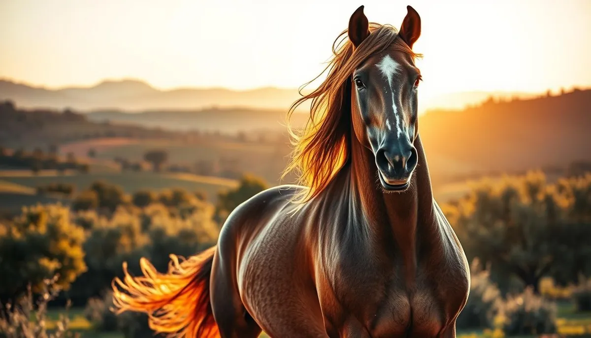 Élégance et Passion: Les Chevaux Espagnol