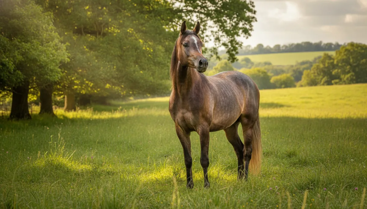 caractéristiques physiques du cheval arabe