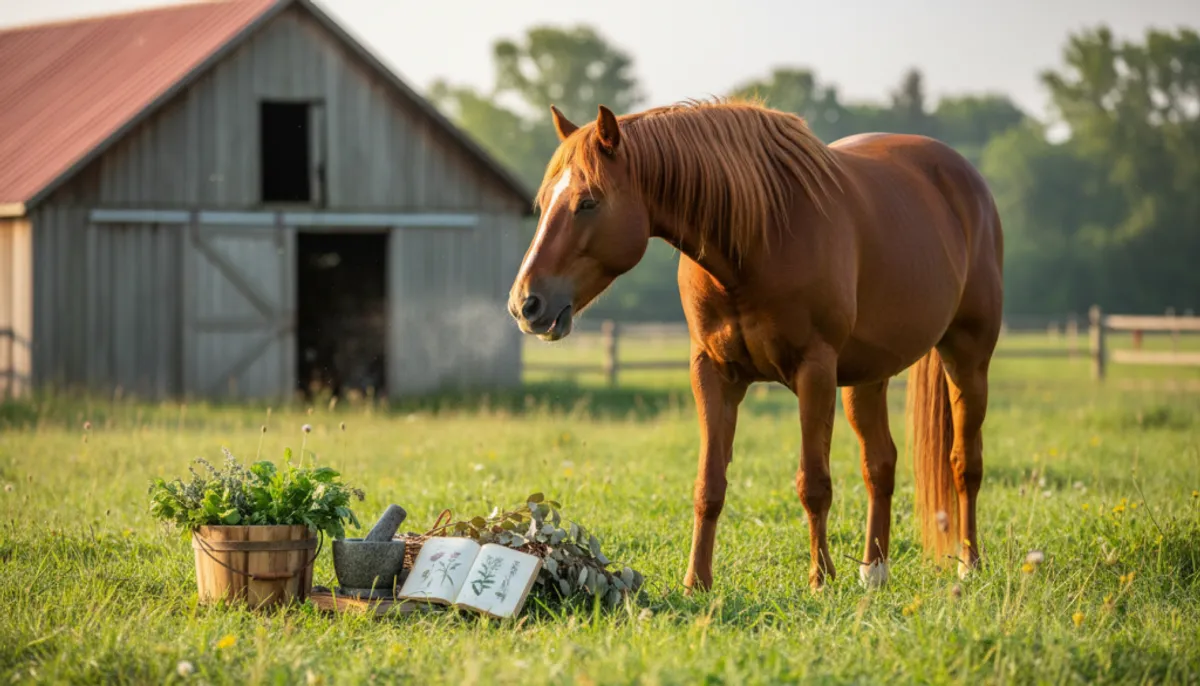 causes de la toux chez le cheval
