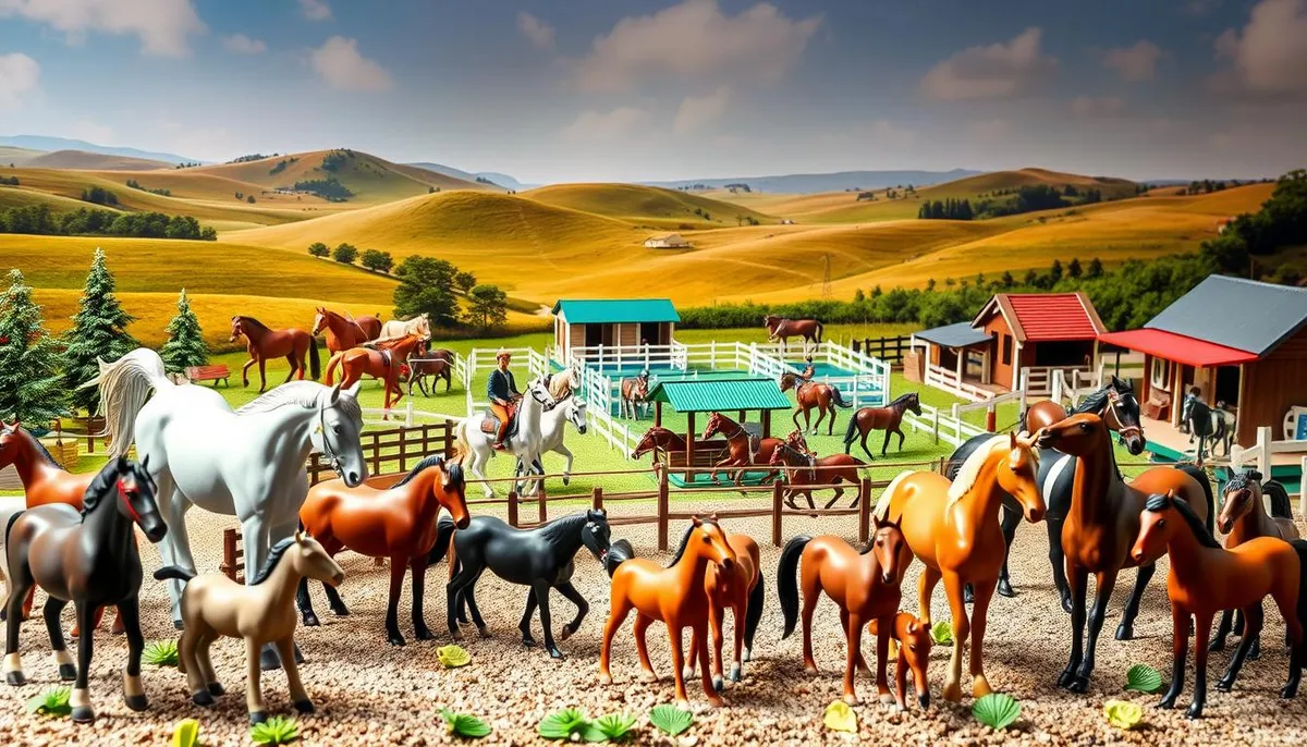 Collections populaires: Horse Club, coffrets et poney Schleich