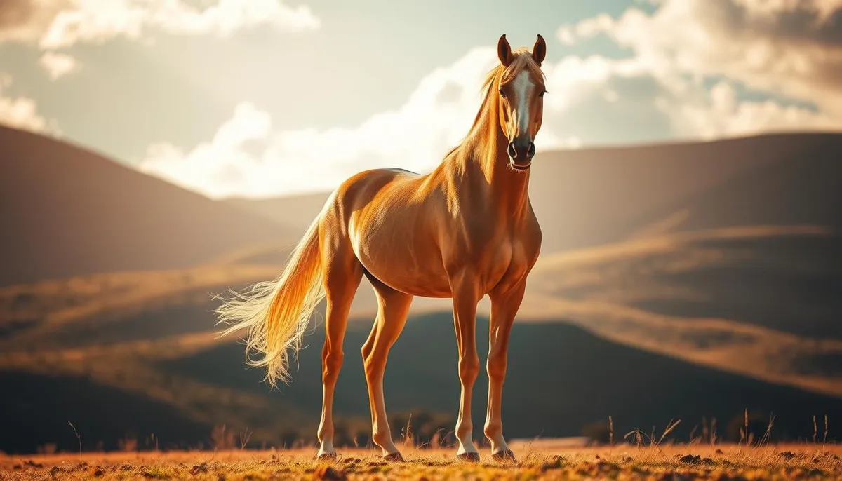 arabe cheval morphologie caractère aptitudes sportives