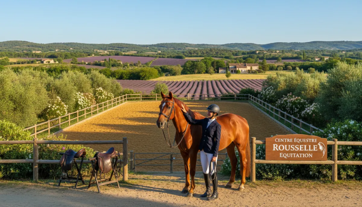 Centre équestre Rousselle Equitation en Provence
