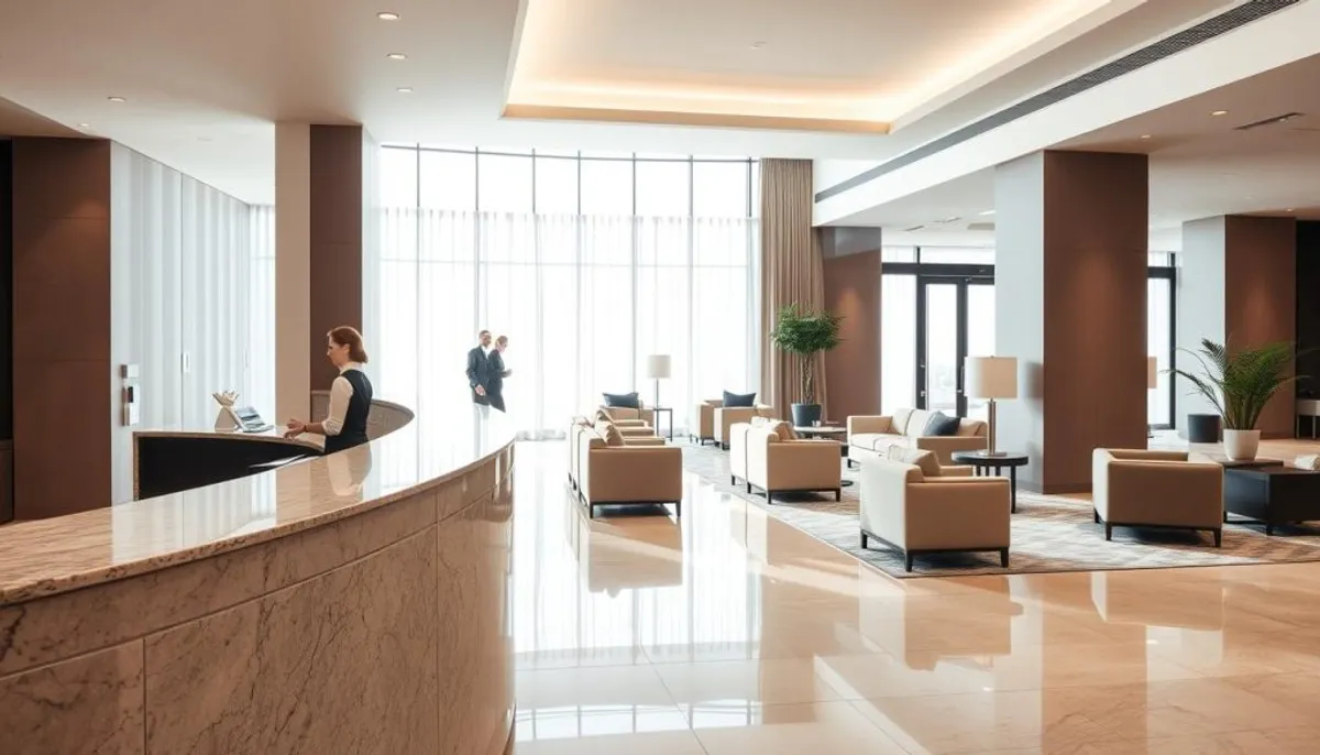 Check-in rapide à l'hôtel