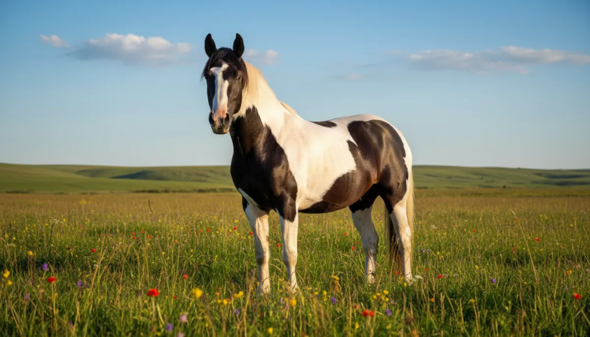 cheval avec une robe pie cheval avec une robe pie