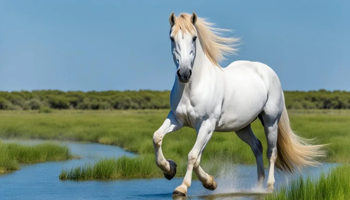 cheval camargue