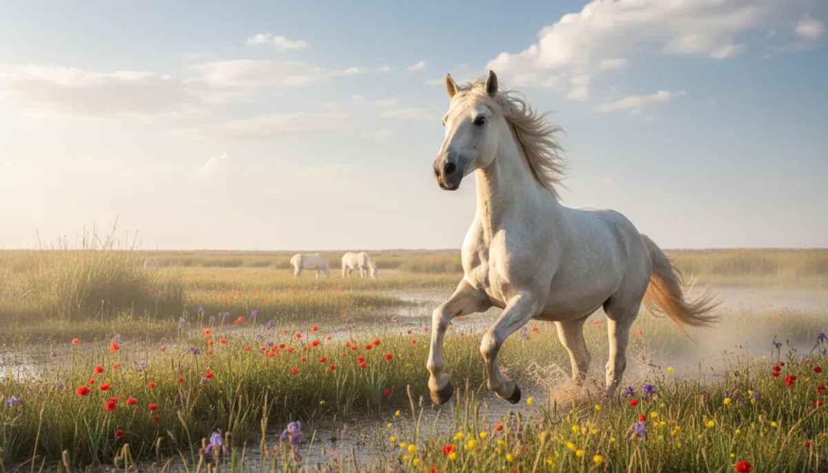 cheval camargue à vendre