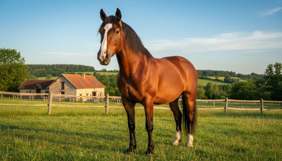 cheval comtois à vendre