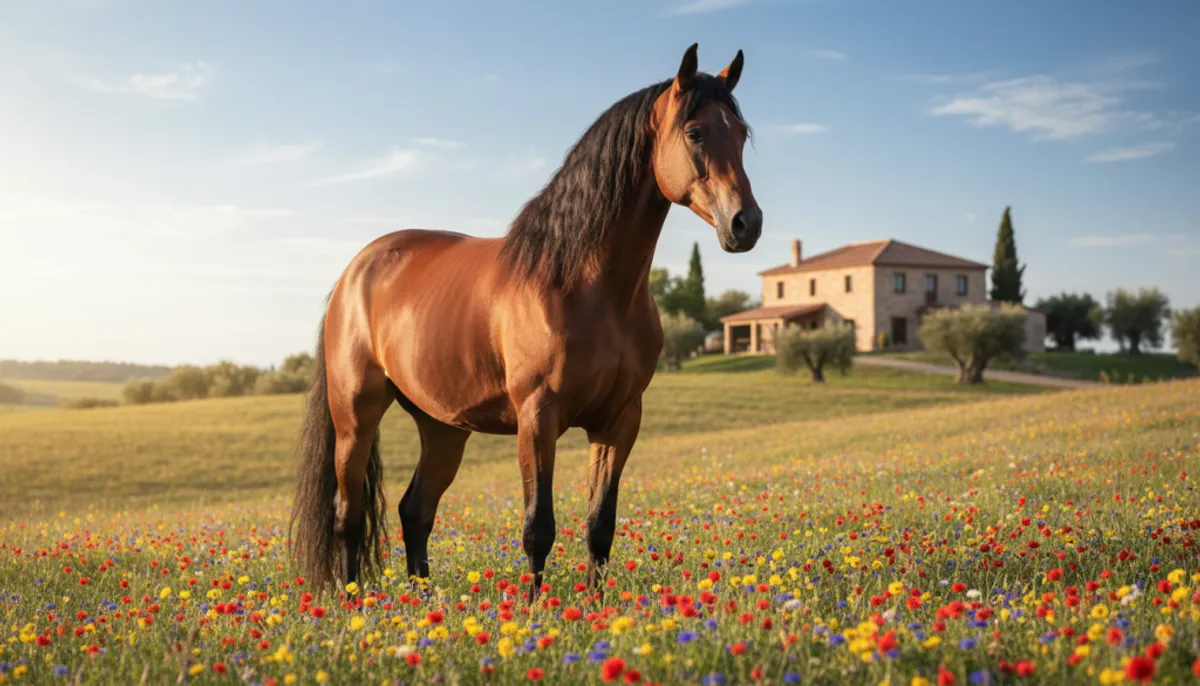 cheval espagnol 5 lettres