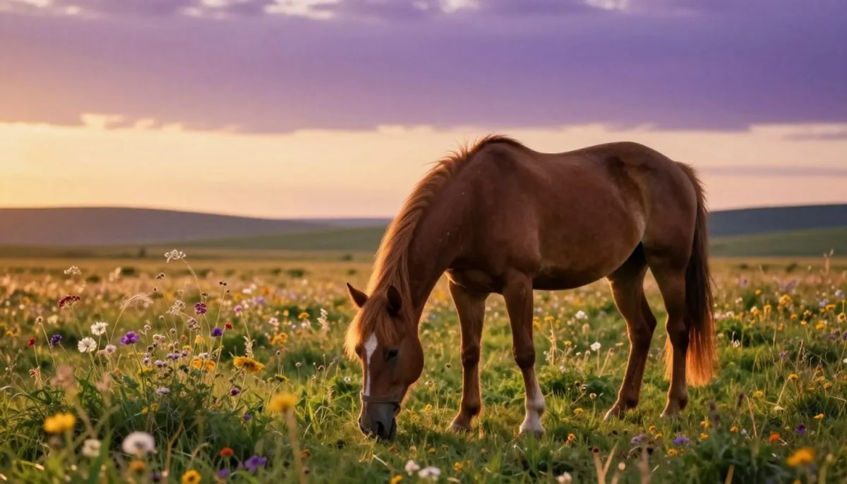 cheval femelle et photopériode