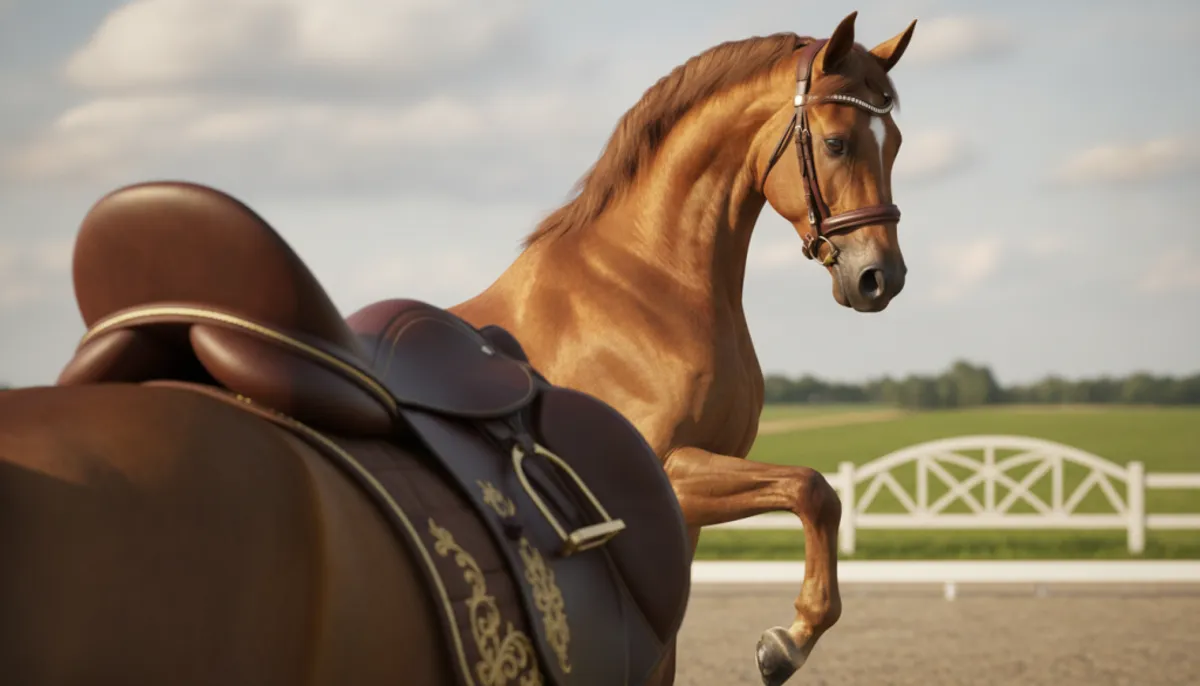 cheval femelle sellerie haut de gamme