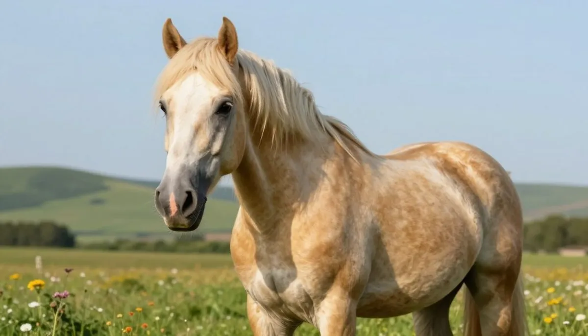 cheval haflinger