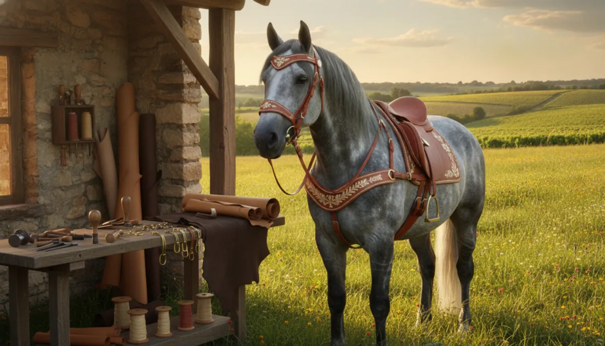 cheval magnifique sellerie artisanale