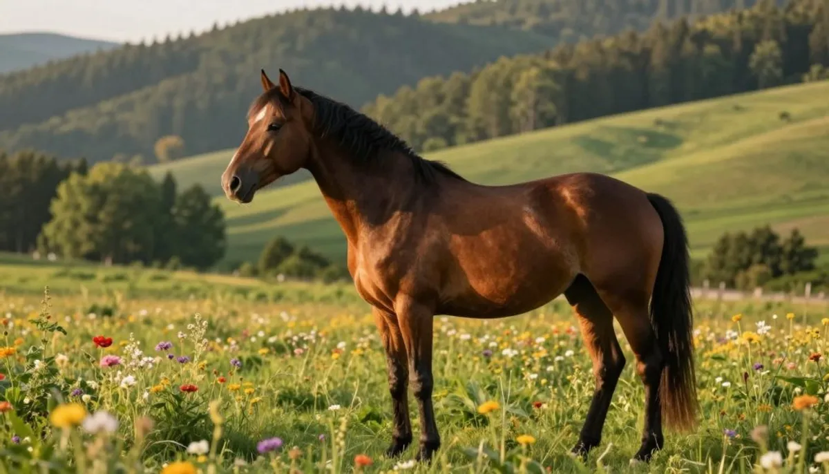 caballo marrón caballo marrón