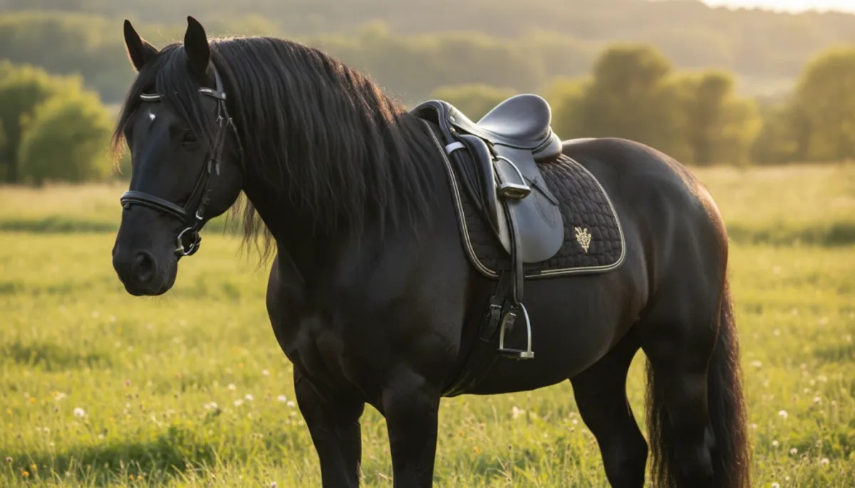 cheval noir