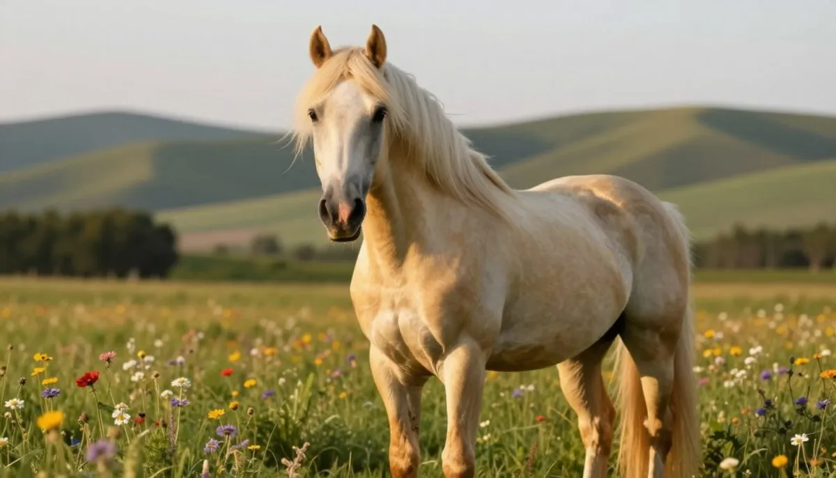 cheval palomino