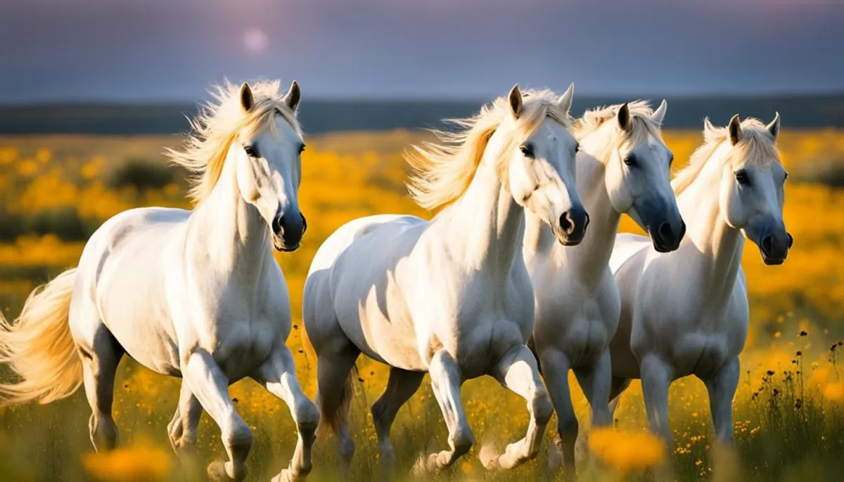 chevaux camargue