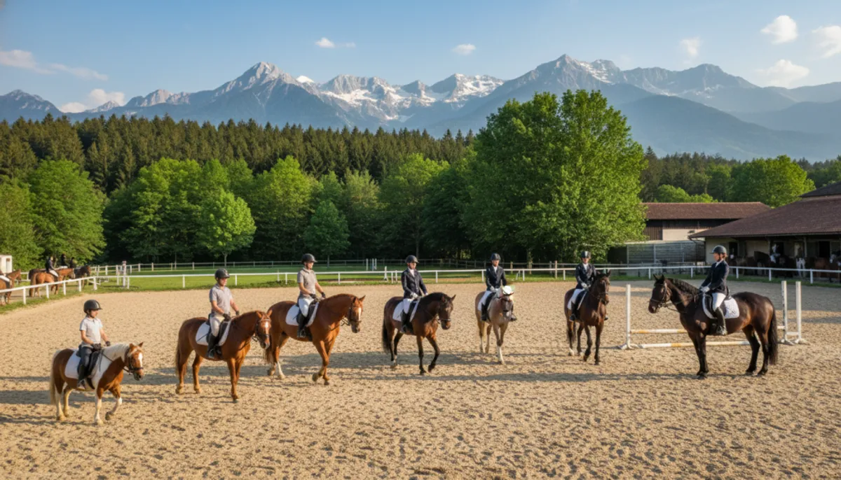 club et niveaux équitation